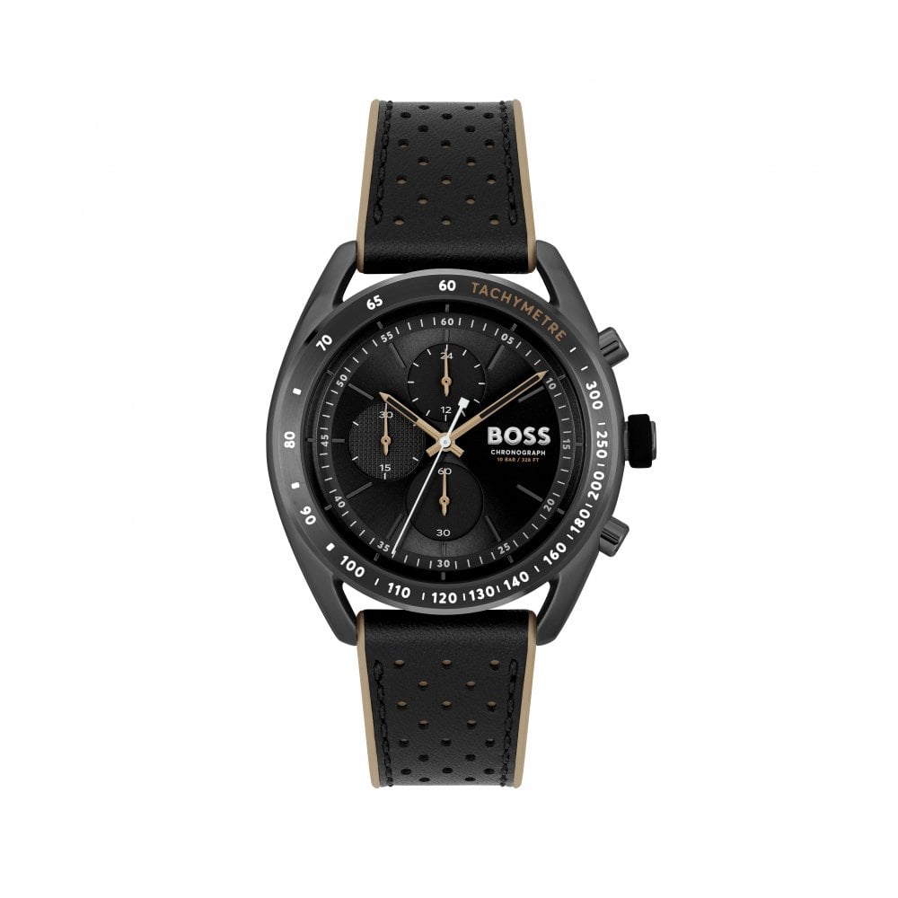 Hugo Boss Herrenuhr Quartz Schwarz Image