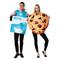 Kekse und Milchkartons für Paare Lustige Kostüme Paarkostüme für Männer und Frauen Film-Cosplay Cosplay-Kostüme Blauer Turnanzug/Onesie Halloween Karneval Maskerade