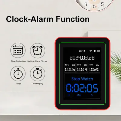 WiFi 15-in-1 Air Quality Detector TFT Display Portable AQI PM0.3 PM1.0 PM2.5 PM10 Tester APP Control