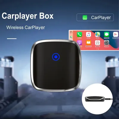 The car mounted universal Carplay box supports the conversion of wired Carplay to wireless Android