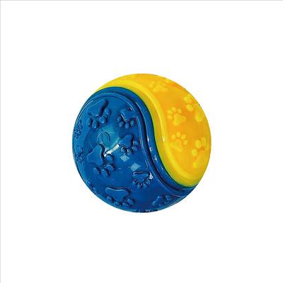 Ball Chew Toy Ball Launchers Interactive Toy Squeak Toy with Durable Pet Exercise Releasing Pressure Pet Training Teething Rope Toy for Dog Indoor Outdoor Pet Play