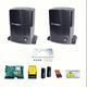 Dieffematic - Kit 2 Motori Automazione Cancello Scorrevole 230v 2000kg Per Doppia Due Anta Dfm