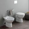 Set De Sanitaires Au Sol Distancés Du Mur Wc Et Bidet Cipro