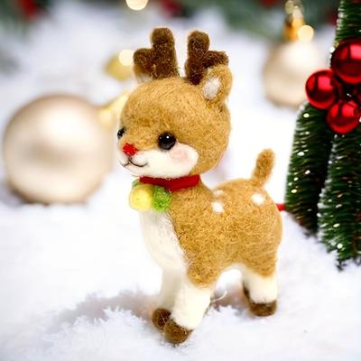 TEMU 1pc Handmade Diy Material Package For Deer, Including All The Materials Needed For , Suitable For Handicraft Enthusiasts. Gift Image