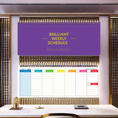 TEMU Notebook: For , Ruled Hardcover For & , Notebook For Planning Image
