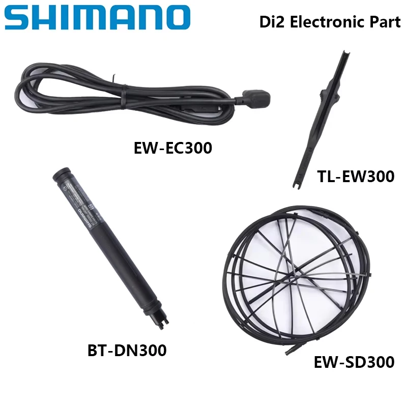 Shimano Di2 Elektronisches Teil EC300 Ladekabel Akku DN300 Neu SD300 Draht EW-SD300 TL-EW300 Schwarz Ultegra Dura Ace Rennrad Image
