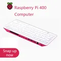 Computer personale o kit Raspberry Pi 400, processore quad-core a 64 bit 4 GB di RAM, uscita WiFi a doppio display per 4K