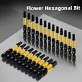 Punta per cacciavite magnetica a impatto da 1 pollice # Set di 25 punte per cacciavite Torx Set di punte di potenza T25 in acciaio legato S2