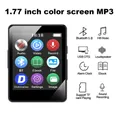 Lettore MP3 Bluetooth Hifi musica altoparlante Stereo portatile Mini MP4 riproduzione Video con schermo a LED registrazione vocale per Walkman nuovo