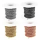 Catena sfusa 20 metri/rotolo catene a maglie per cavi in acciaio inossidabile 1.2/1.5 /2.0/2.5mm per collana fai da te creazione di gioielli artigianali