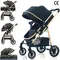 Carrozzina passeggino passeggino con auto sit passeggino leggero passeggini folk 3 in1 sistema di