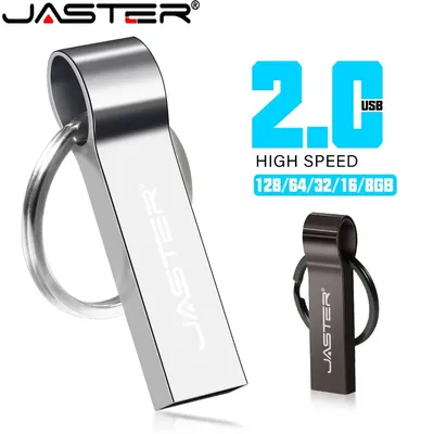 Hochgeschwindigkeits-Pfeife aus Metall, USB-Flash-Laufwerk, 128 GB, Mini-Speicherstick, kreatives Geschenk, 64 GB, Grau-Silber-Stick, Schlüsselanhänger, 32 GB Image