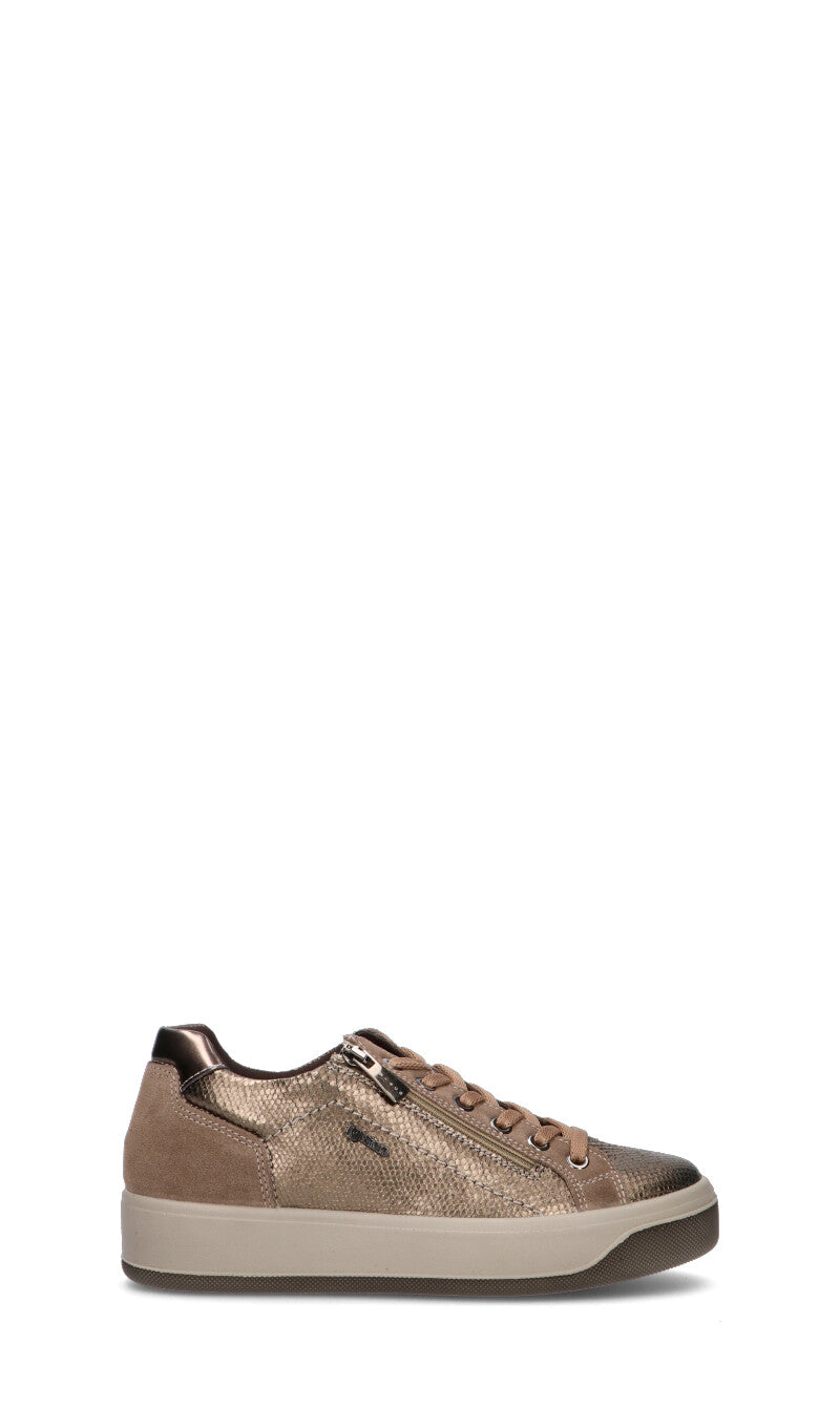 IGI&CO Sneaker donna bronzo in pelle