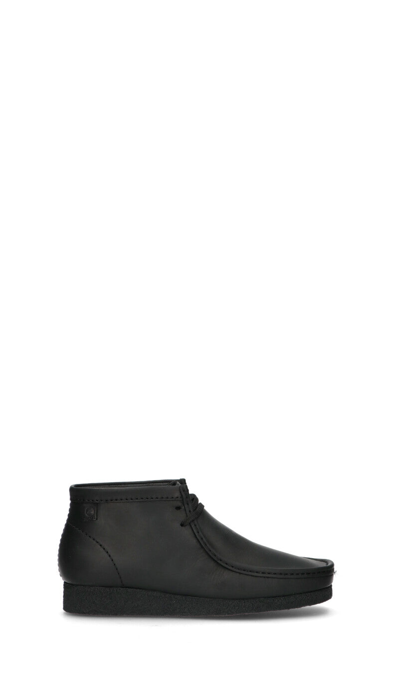 CLARKS ESSENTIALS Polacco uomo nero in pelle