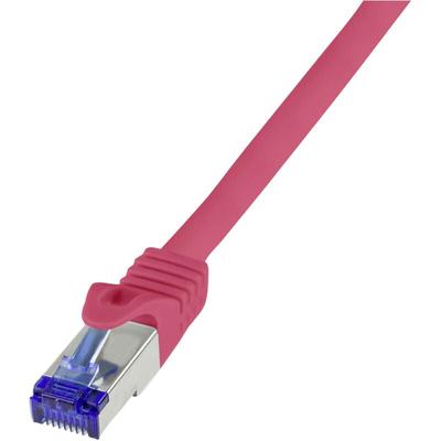 C6A064S RJ45 cat 6a s/ftp 3.00 m Rot 1 St. - Logilink