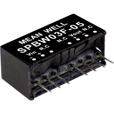 Mean Well SPBW03G-12 DC/DC-Wandlermodul 250 mA 3 W Anzahl Ausgänge: 1 x Inhalt 1 St.