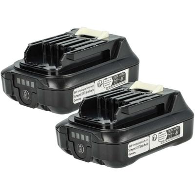 Vhbw - 2x Akku Ersatz für Makita BL1040, BL1040B-2, BL1041, BL1021B, BL1040B, BL1021, BL1021B-2 für Image