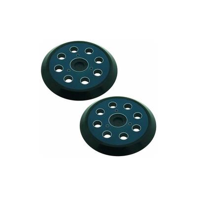 Ahlsen - 2er-Pack 125-mm-8-Loch-Exzenterschleifscheiben, kompatibel mit Makita M9204 BO5030 BO5031 Image