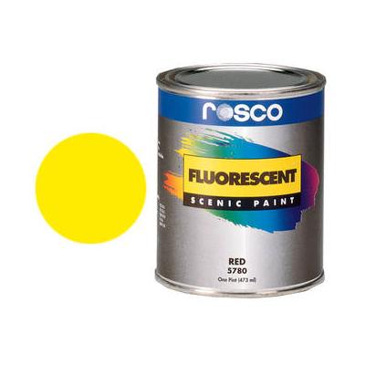 Rosco Fluorescent Paint (Yellow, Matte, 1 Gallon) 150057820128