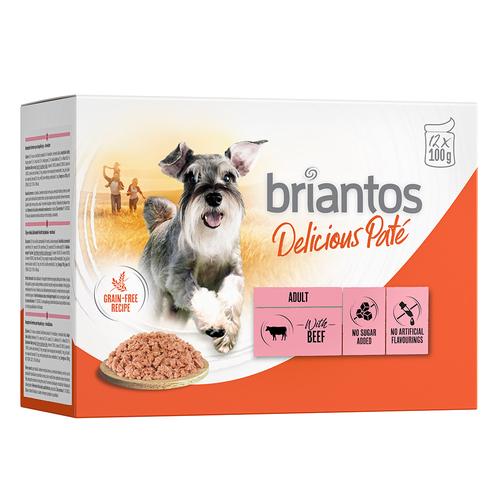 Briantos Delicious Paté 40+8 gratis! - Delicious Paté Rind