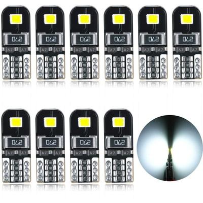 T10 LED-Lampen, canbus, 12 v, weiß, ohne Polarität, W5W, Keil-Auto-Innenbeleuchtung, Kuppel- und Image