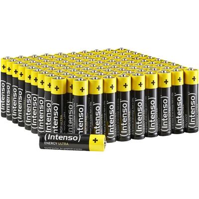 7501511 Micro (AAA)-Batterie Alkali-Mangan 1250 mAh 1.5 v 100 St. - Intenso