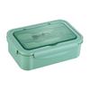 Ahlsen - Bento-Lunchbox mit Besteck-Set, 3 Fächer, Frischhaltedosen, Meal-Prep-Lunchbox,