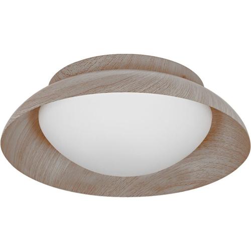Ledvance - orbis madrid Deckenleuchte 305mm, holzfarben, 2XE27-Sockel, kann mit smarter Lampe