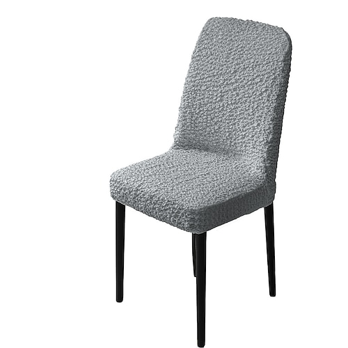 Stretch-Stuhlbezug für Esszimmerstühle Stuhlhussen, strapazierfähiger Stuhlbezug mit hoher Rückenlehne, elastischer Schonbezug, perfekt zum Schutz und Auffrischen Ihrer Esszimmerstühle Image
