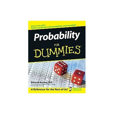 Probability for Dummies by Deborah J. Rumsey (Paperback - For Dummies)