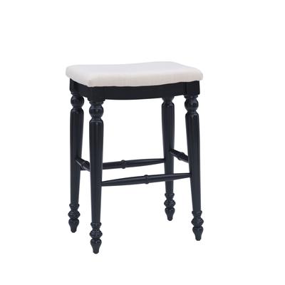 Marino Backless Barstool Backless Stools by Linon Home Décor in Black