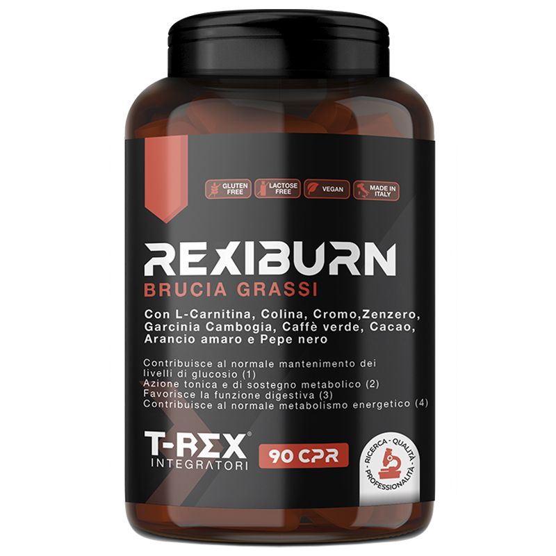 T-Rex Integratori Rexiburn Bruciagrassi 90 compresse pz Compresse