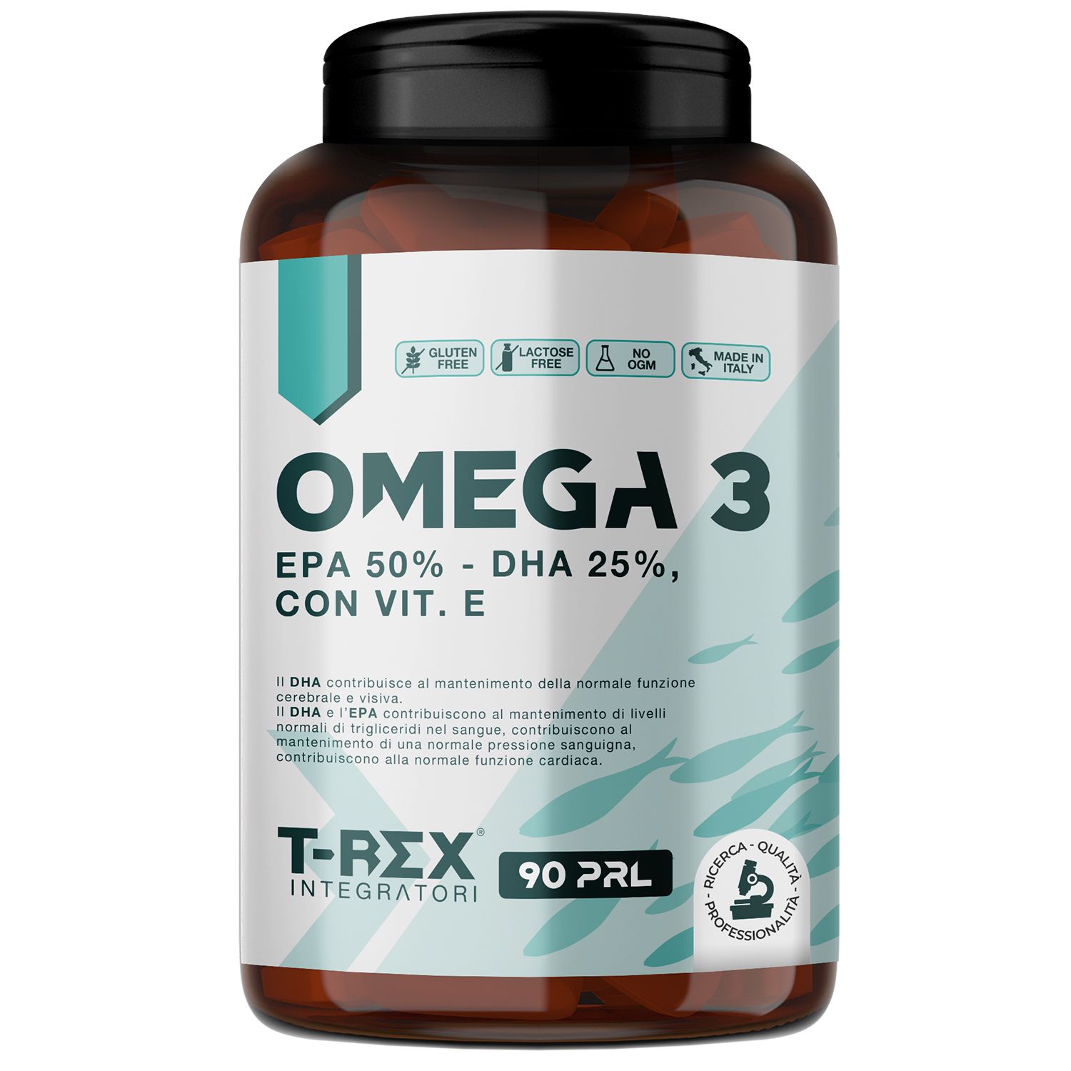 T-Rex Integratori Omega 3 90 perle pz Compresse