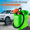 Pompa del carburante per auto elettrica ricaricabile con batteria al litio, in grado di pompaggio della benzina. Elettrico, automatico, adatto per auto-dr