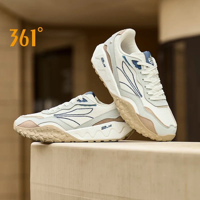 Scarpe sportive da uomo a 361 gradi coppia autunnale nuova maglia retrò resistente all'usura antiscivolo Casual Sneakers con suola spessa maschile 672446763