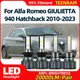 Lampadine per fari a LED Canbus a fascio alto e basso da 240 W 12 V 6000 K Faro automatico per Alfa Romeo GIULIETTA 940 Hatchback 2010-2021 2022 2023