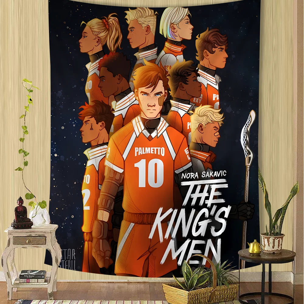 Alle für das Spiel Cartoon Tapisserie Wandbehang Dekoration Haushalt Wohnkultur Image