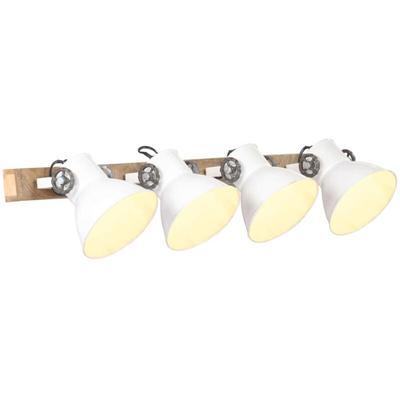 Vidaxl - Wandlampe Industriestil Weiß 90x25 cm E27 336348 Image