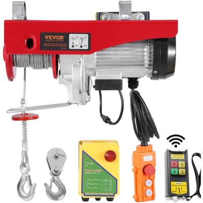 VEVOR Elektrischer Flaschenzug, 2200 lbs 230 V elektrische Seilwinde mit 328 ft kabelloser und 14 Image