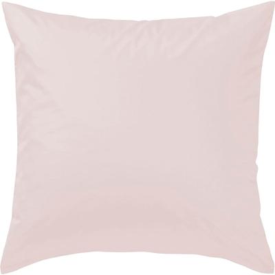 Kissenbezug CURT BAUER "Uni-Mako-Satin", rosa (rosé), B:80cm L:80cm, Mako-Satin, Obermaterial: 100% Baumwolle, Kissenbezüge, Unifarben Image