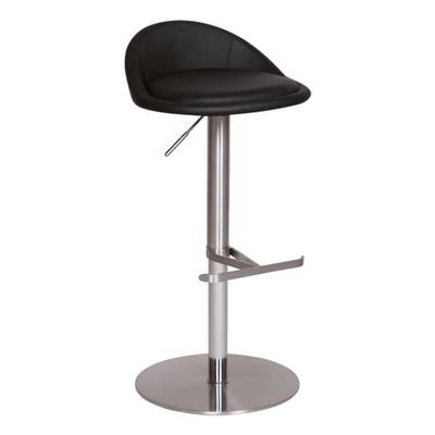 Wohnling Barhocker »WL1.281« bis 110 kg Sitzhöhe 79 cm silber Image