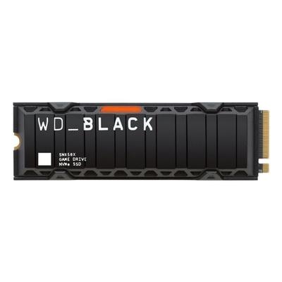 Interne SSD-Festplatte »WD_BLACK SN850X NVMe« 2 TB mit Kühlkörper, OTTO Office, 2.34x0.2x8 cm