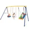 3-in-1 Kids Swing Set 660 LBS Carbon Steel Swing Frame w/Belt Swing for Toddlers