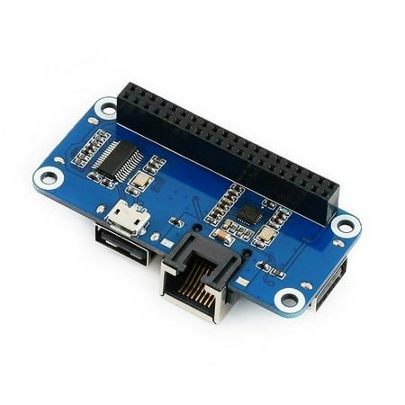 CSYANXING Compatible USB Hub HAT 3 USB 10/100M Ethernet RTL8152B Chip Easy Setup for Raspberry Pi Zero