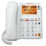 At&T Cl4940 Corded Answering System With Backlit Display White