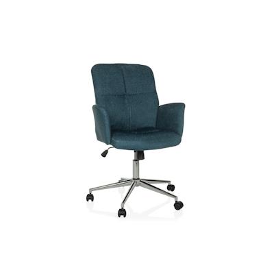 Bürostuhl / Drehstuhl / Schalenstuhl SOLAO 400 Stoff petrol hjh OFFICE Image