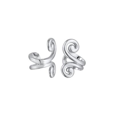 Elli Earcuff Spirale 925 Sterling Silber silberfarben Damen Image