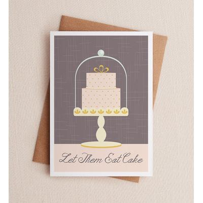 1-800-Flowers Everyday Gift Delivery Let Them Eat Cake Wedding Greeting Card