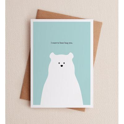 1-800-Flowers Everyday Gift Delivery Bear Hug Just Because Greeting Card
