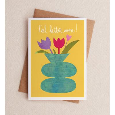 1-800-Flowers Everyday Gift Delivery Feel Better Floral Just Because Greeting Card